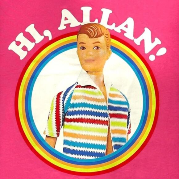 Barbie Unisex Pink T-shirt - Picture 3 of 5